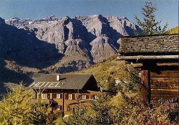Rhodania Leukerbad Buitenkant foto