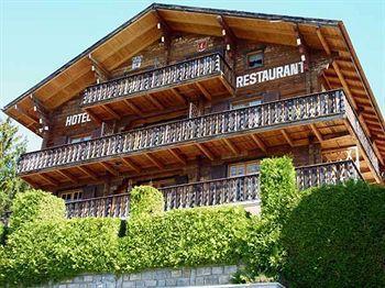 Rhodania Leukerbad Buitenkant foto
